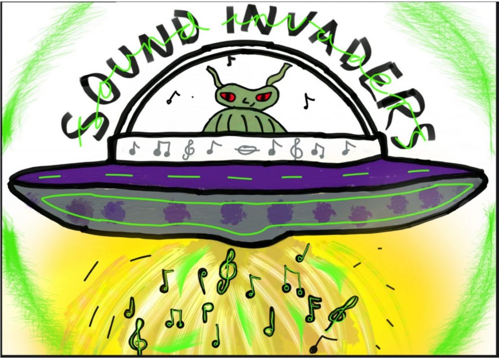 Sound invaders logo